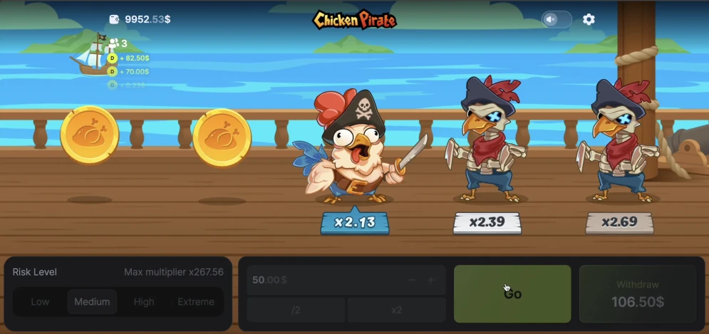 Chicken Pirate Slot