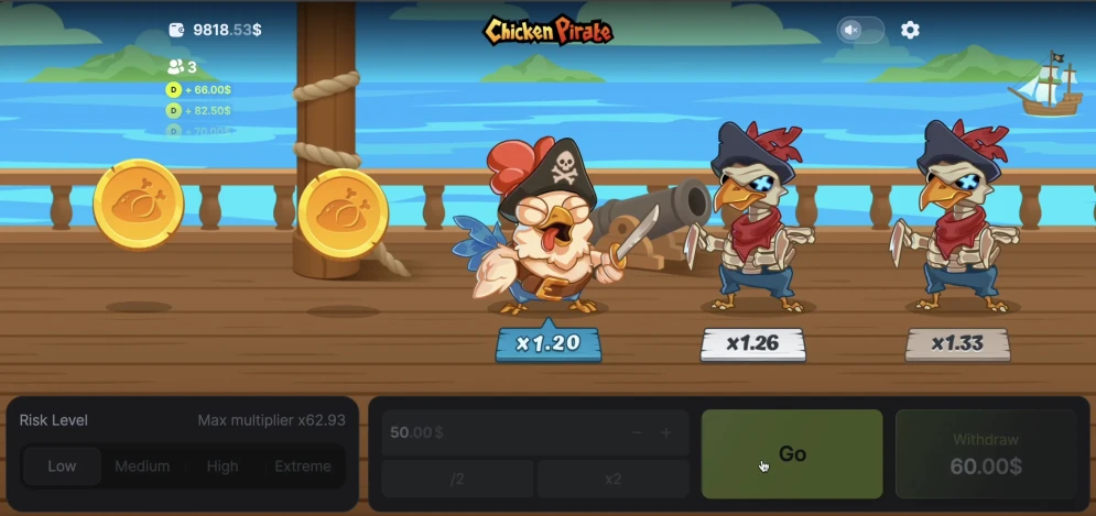 Chicken Pirate Slot