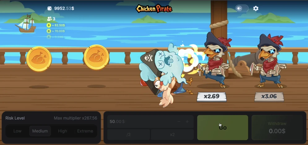 Chicken Pirate Slot