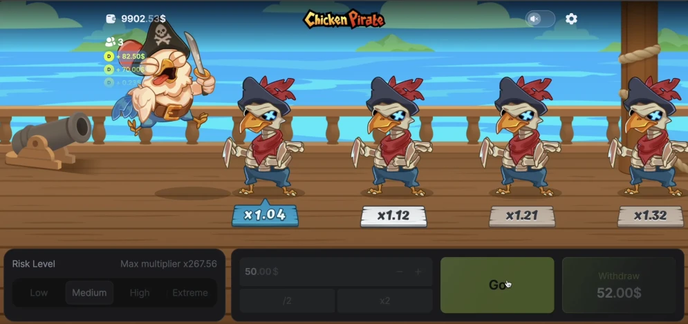 Chicken Pirate Slot